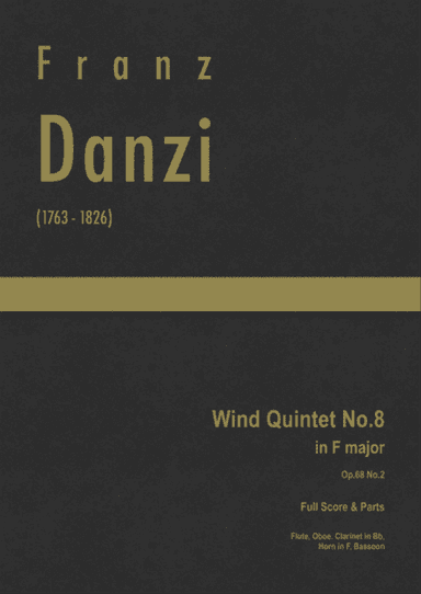 Danzi - Wind Quintet No.8 in F major, Op.68 No.2