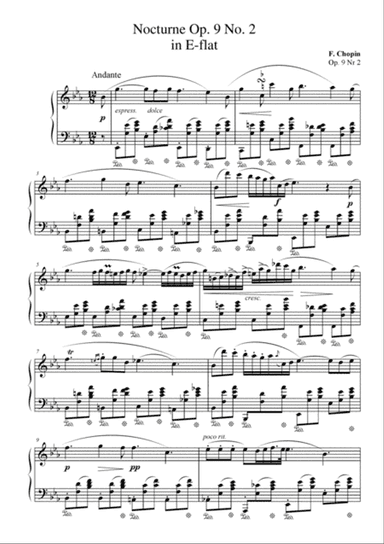 Nocturne in E flat major, Op. 9 No. 2