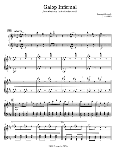 Galop Infernal from Orpheus in the Underworld, "Can-can"