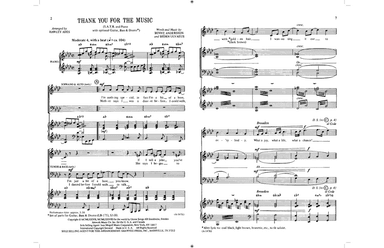 Thank You For The Music (arr. Hawley Ades)