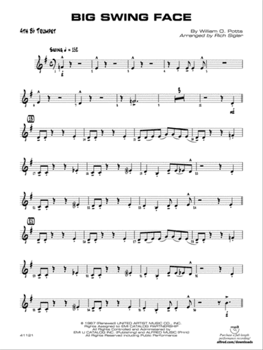 Big Swing Face: 4th B-flat Trumpet