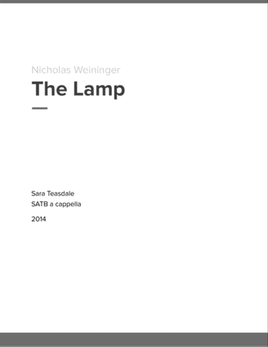 The Lamp