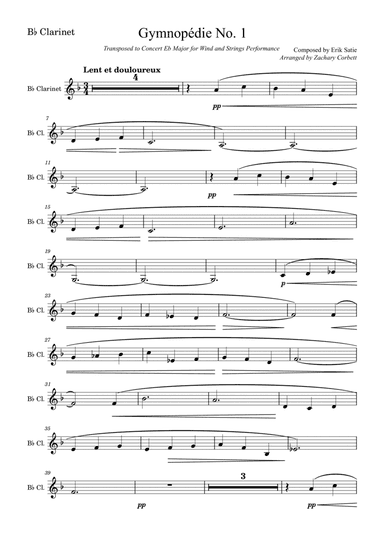 Gymnopédie No. 1