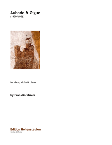 Aubade & Gigue, for oboe, violin & piano