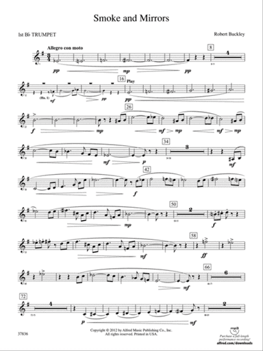 Smoke and Mirrors: 1st B-flat Trumpet