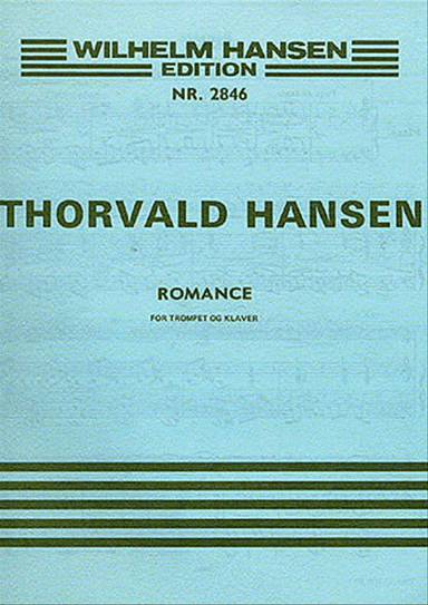 Thorvald Hansen: Romance for Cornet and Piano