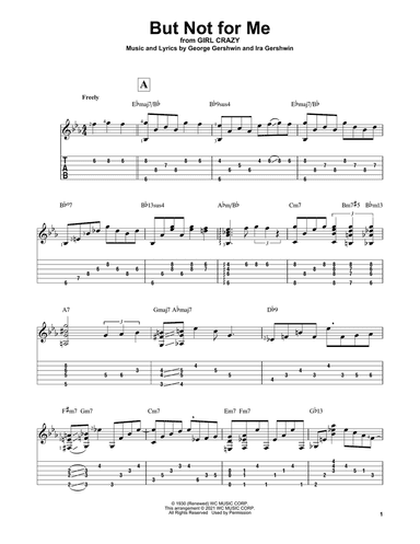 But Not For Me (arr. Matt Otten)