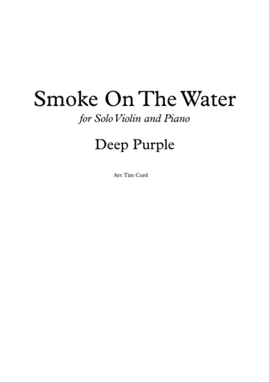 Smoke On The Water