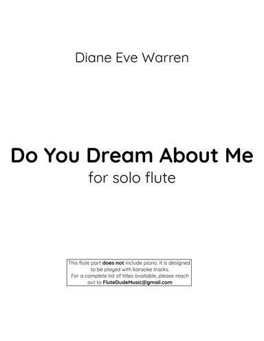 Do You Dream About Me