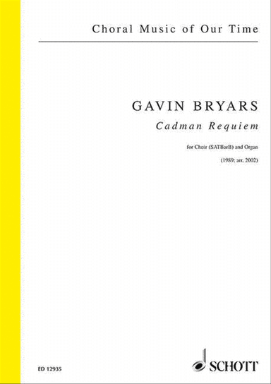 Cadman Requiem For Satb/organ