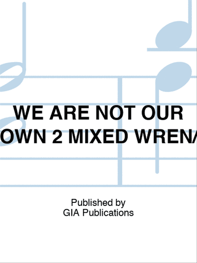 WE ARE NOT OUR OWN 2 MIXED WREN/