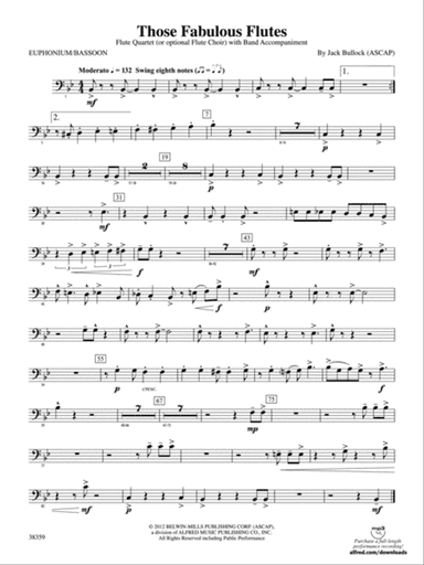 Those Fabulous Flutes: Baritone B.C.