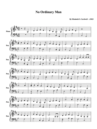 No Ordinary Man