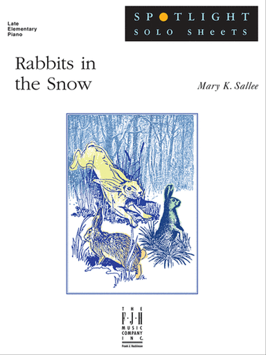 Rabbits in the Snow