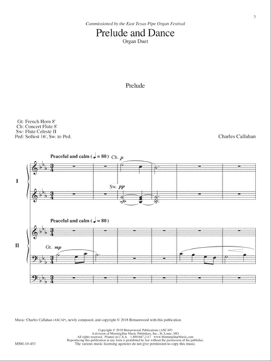 Prelude and Dance (Downloadable)