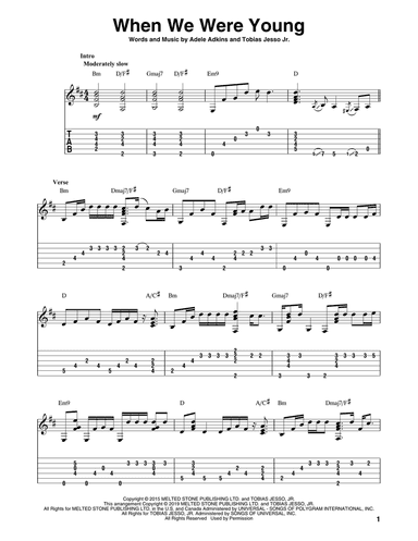 When We Were Young (arr. Bill LaFleur)