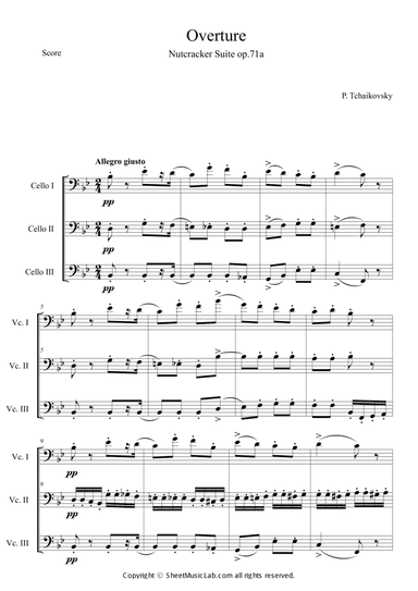 Nutcracker Op.71a Overture