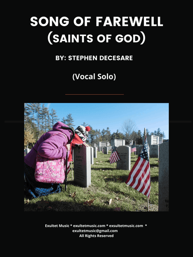 Song Of Farewell (Saints Of God) (Vocal Solo)