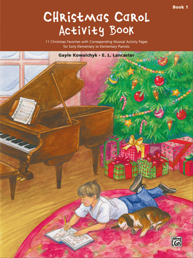 Christmas Carol Activity Book, Book 1