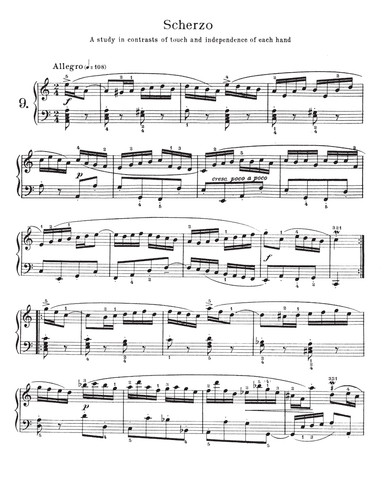 Scherzo, BWV 827