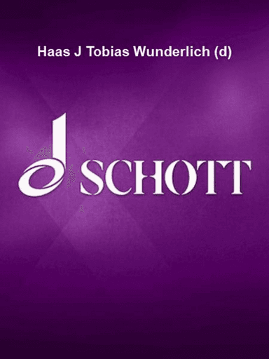 Haas J Tobias Wunderlich (d)