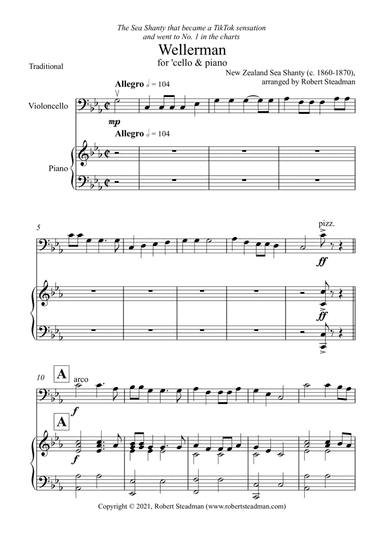 Wellerman (Cello & Piano)