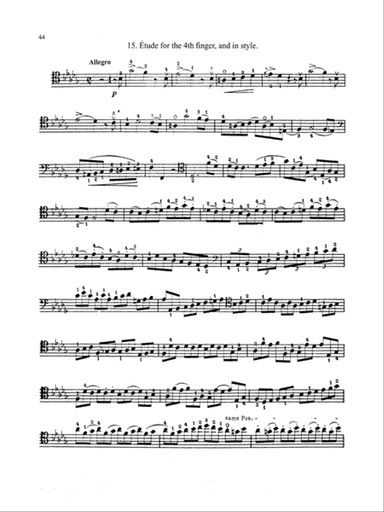 Duport: Twenty-one Etudes
