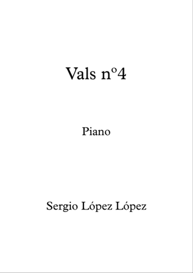 Vals nº4