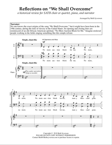 Reflections on "We Shall Overcome"