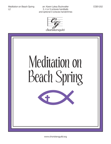 Meditation on Beach Spring