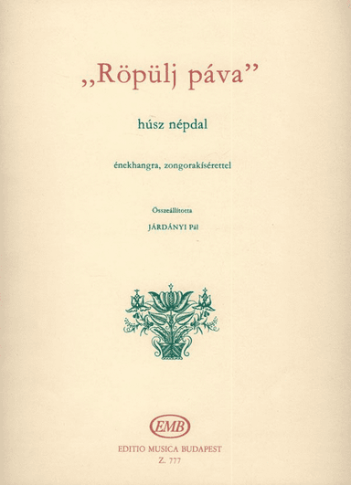Röpülj páva