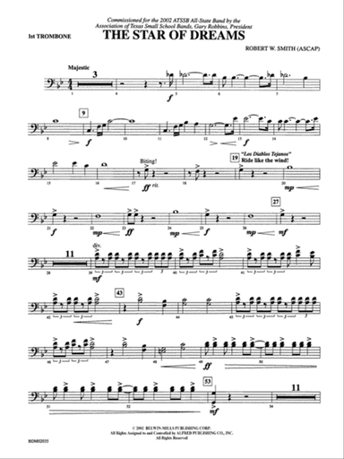 The Star of Dreams: 1st Trombone