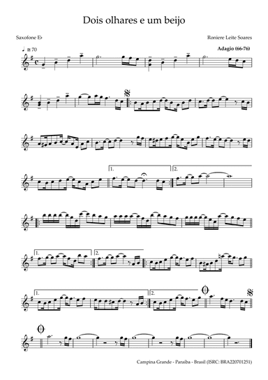 Dois olhares e um beijo