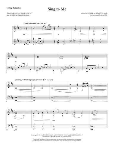 Sing to Me - Keyboard String Reduction
