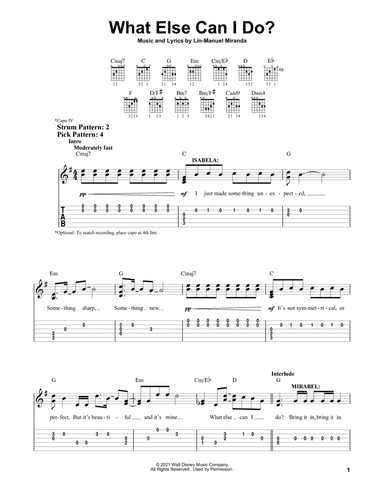 What Else Can I Do? (from Encanto)