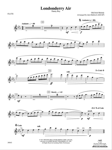 Londonderry Air: Flute