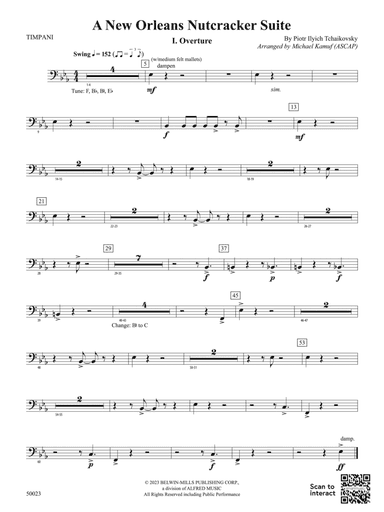 A New Orleans Nutcracker Suite: Timpani