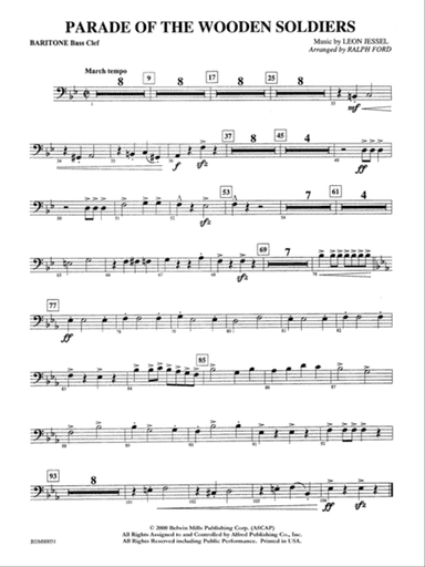 Parade of the Wooden Soldiers: Baritone B.C.