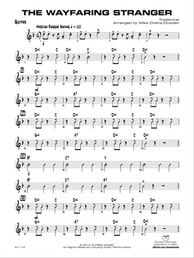 The Wayfaring Stranger: Guitar