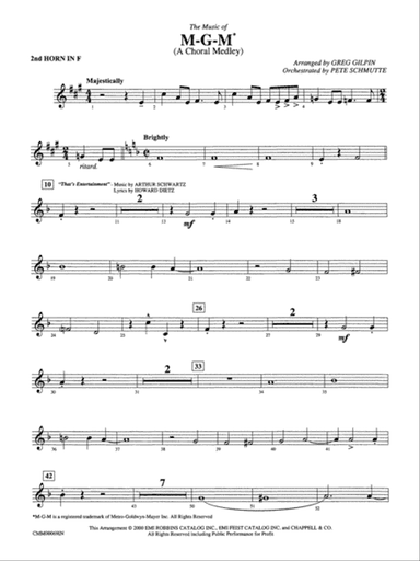 The Music of M-G-M
