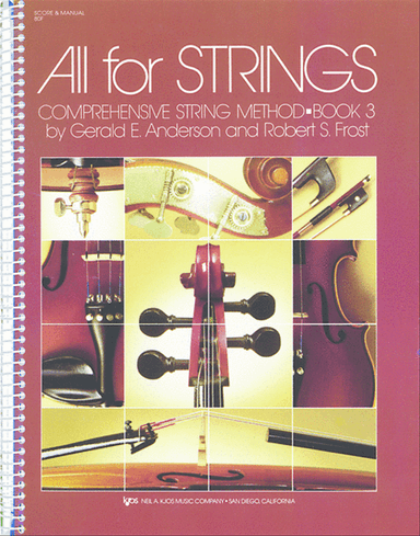 All For Strings Book 3 - Score