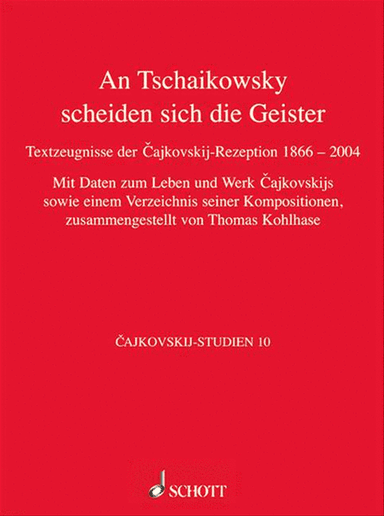 Cajkovskij (tchaikovsky) Studien Bd10