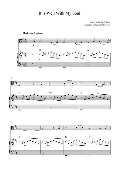 It Is Well With My Soul