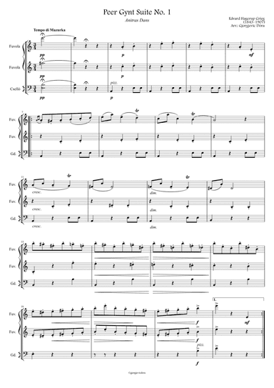 Peer Gynt, Anitra's Dance