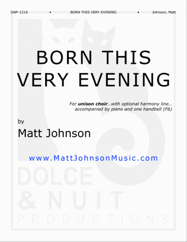 Born This Very Evening-Christmas Eve Carol Medley