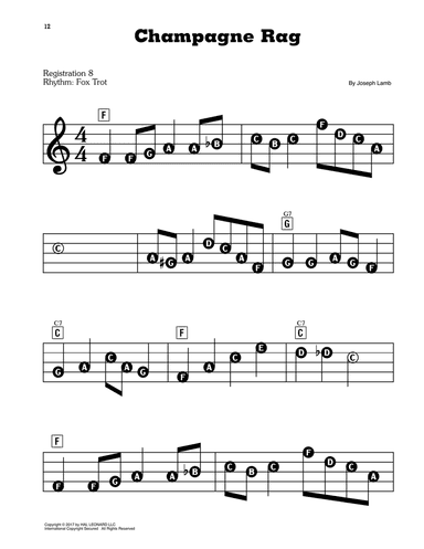 Champagne Rag