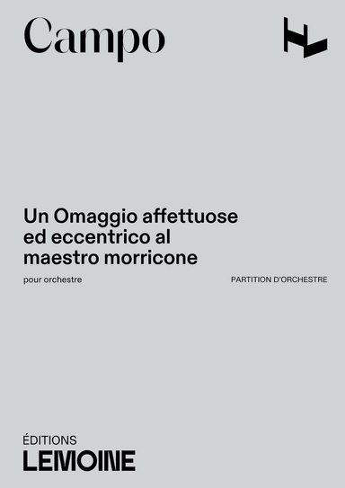 Un Omaggio affettuoso ed eccentrico al Maestro Morricone