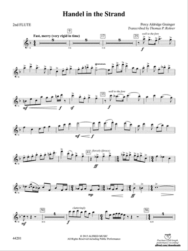Handel in the Strand: 2nd Flute
