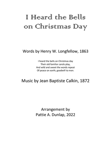 I Heard the Bells on Christmas Day