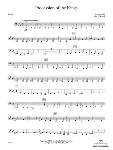 Procession of the Kings: Tuba